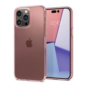 Spigen Crystal Flex iPhone 14 Pro Max Ütésálló Tok - Rózsaszín 138944478 - Spigen