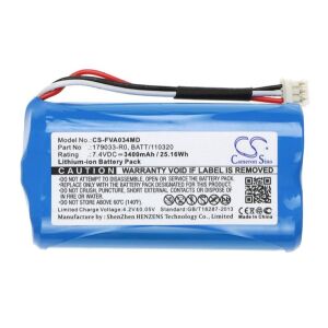 Cameron Sino Akkumulátor Fresenius 179033 - 7.4V 3400mAh Li-Ion 138945042 - Akkumulátor