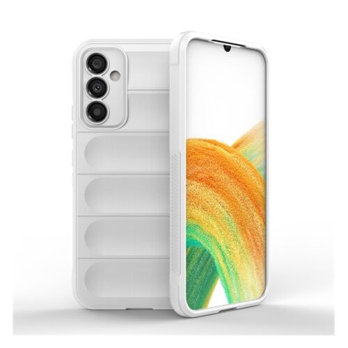 Samsung A34 5G Szilikon Ütésálló Tok - Fehér 138945057