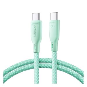 JOYROOM Type-C - Type-C Cipőfűző Adatkábel - Világoszöld 138945225 - Adatkábel