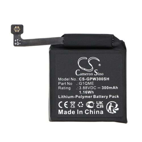 Cameron Sino G1QME csere akkumulátor Google G1QME-hez, 3.88V 300mAh Li-Polymer - Cameron Sino