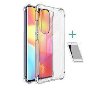 IMAK Xiaomi Mi Note 10 Lite Szilikon Tok + Fólia - Átlátszó 138946225 - Imak