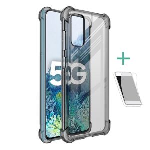 IMAK Samsung Galaxy S20 5G Füstszínű Szilikon Tok + Fólia 138948451 - Imak