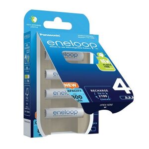 Panasonic Eneloop AAA Újratölthető Elem - 4 db, Ni-MH 138948803 - Panasonic