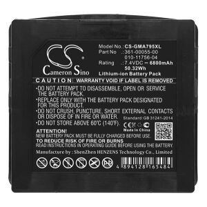 Cameron Sino 7.4V 6800mAh akkumulátor - Garmin 010-11756-04 kompatibilis 138948824 - Akkumulátor