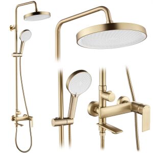 Duschgarnitur REA Veneta Brush Gold 138951249 - Brausegarnitur