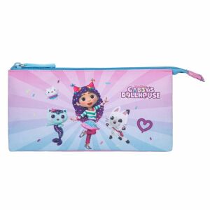 Gabby's Dollhouse Party-tastic Federmäppchen, Polyester, 23x12x2 cm - Federmappen
