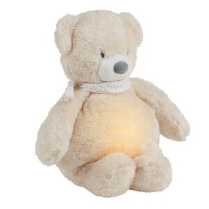 Nattou Sleepy Bear Beige Musical Plush Toy with Night Light - Night Light, Projector
