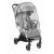 Kikkaboo Eden Stroller with Rain Cover, grey