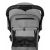Kikkaboo Eden Stroller rear view, showing storage pocket and ventilation