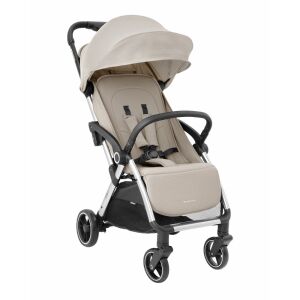 Kikkaboo Eden Beige Stroller, lightweight and compact - Kikkaboo
