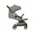 Kikkaboo Eden army green stroller with adjustable canopy
