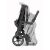 Folded CAM Gem 210 Twin Stroller, compact and easy to store double stroller