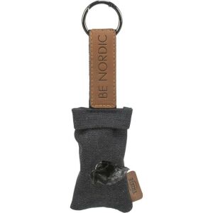 Trixie Be Nordic Kutyazacskó Tartó - Fekete, 20 db zacskóval