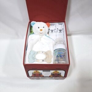 Tűzoltóautó mackó pelenkatorta , 3-6 kg pelenkatorony, babaváró csomag, kelengye