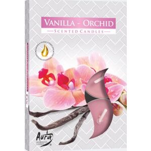 Aura Vanília-Orchidea Illatú Teamécses - 6 db 138963041 - Mécses