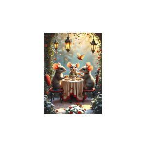 Alipson 500 db-os puzzle - Tea Time - Egerek teadélutánja 138964208 - Puzzle