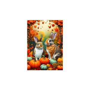 Alipson - Autumn Bunnies 500 db-os puzzle - Őszi nyuszik 138964235 - Puzzle