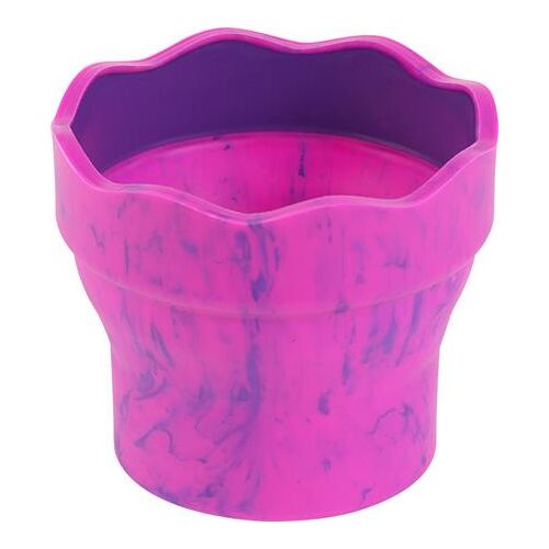 FABER-CASTELL Click&Go Ecsettál - Műanyag, Rózsaszín, Összecsukható 138966270