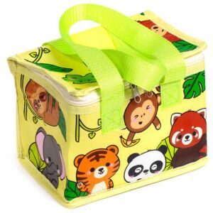Állatos uzsonnás táska, hűtőtáska, 21x16x14cm, Édes Állatok, Vadon állatai 138967631 - Uzsonnás táska
