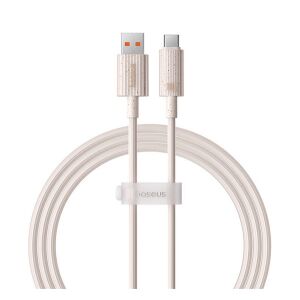 Baseus Habitat USB-C Adatkábel - 100cm, Pink 138971582 - Adatkábel