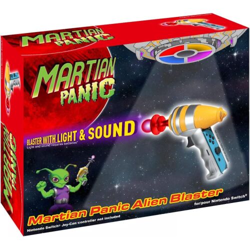 Martian Panic Játék és Blaster Nintendo Switch-hez, Alien Blaster Játékkpuska - Konzol játék