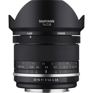 Samyang 14mm F2.8 MK2 Fuji X MILC Ultra nagylátószögű objektív Fekete 138972794 - Samyang