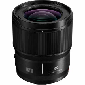 Panasonic LUMIX S 24 mm F1.8 MILC/SLR Széles látószögű lencse Fekete 138972818 - Fényképezőgép objektív