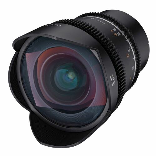 Samyang VDSLR 14mm T3.1 MK2 MILC Fekete