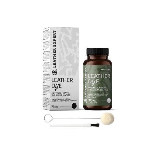 Leather Expert Army Green Suede Dye, Festék velúrhoz, nubukhoz és anilinhez 75ml 138975920