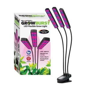 LED Növénynevelő Lámpa - 3 Panel, Állítható Fényerő, Időzítő 138977075 - Növénynevelő lámpa