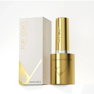 VENALISA Diamond Top Coat 10ml, fixálásmentes gél lakk a hosszantartó fényért - Műköröm alapozó & fedő zselé