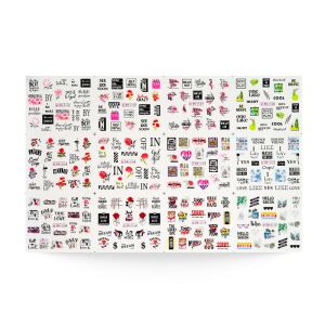 Nail Nagelsticker mix 138977641 - Nagelaufkleber