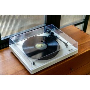 Electromures EM 1023 fehér lemezjátszó MM hangszedővel és porvédővel - Lemezjátszó