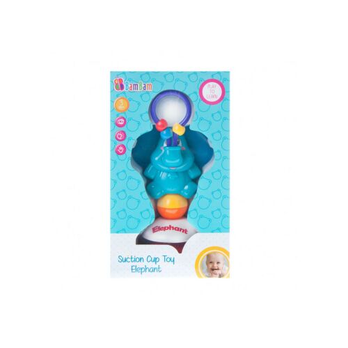 BamBam Elefántos Tapadókorongos Bébijáték - Gyöngyökkel 138985556