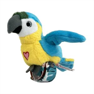 Happy Yappers Kék Arapapagáj - Interaktív Plüssjáték
