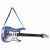 Blue toy electric guitar with strap for kids