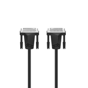 Hama DVI-DVI Dual Link Kábel - 1,5m, Fekete 138989004 - DVI kábel