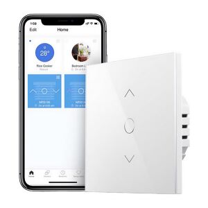 Meross MRS100HK Okos WiFi Redőnykapcsoló - Időzítő funkció, Fehér 138989557 - Meross