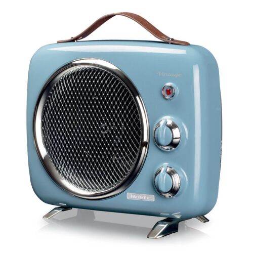 Ariete Vintage Ventilátoros Hősugárzó - Kék, Retro Design