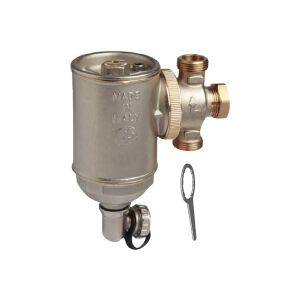 Magnetyczny separator zanieczyszczeń Giacomini R146CKX114, regulowany, 3/4", do instalacji grzewczych i chłodniczych 139049697 - Instalacja wodna, gazowa i grzewcza