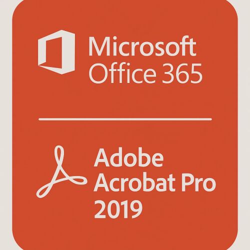 Balík Microsoft Office 365 a Adobe Acrobat Pro 2019