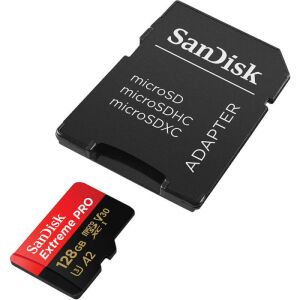 Karta pamięci SanDisk Extreme PRO 128 GB MicroSDXC 138995462 - Fotografia, wideo i optyka
