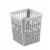 Evőeszköztartó kosár Pohármosogató mosogatógéphez, négyzet alakú