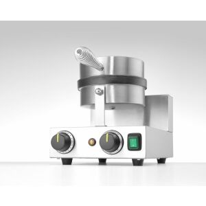 Professzionális Kerek Gofri Sütő - 190mm, Tapadásmentes 138996104 - Gofrisütő