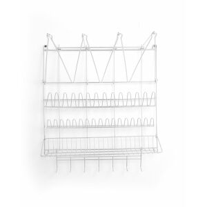 Habzsáktartó Fali Állvány - 4 Habzsák Akasztóval, 31 Díszítőcső Akasztóval