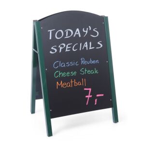 Fekete Acélkeretes Utcai Megállító Tábla - 1100x700 mm 138999092 - Megállító tábla