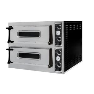 BASIC 44 Dupla Kamrás Pizzasütő - 2x660x660x140mm 138999794 - Pizzasütő
