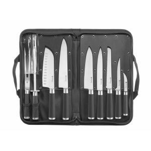 Hendi 9 részes Rozsdamentes Acél Késkészlet Tartóval 138999828 - Konyhakés