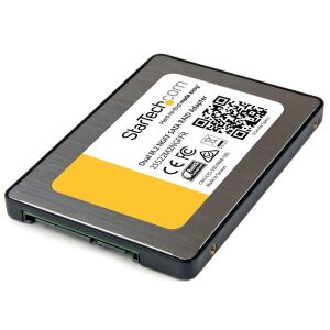 Startech 2x M.2 SATA SSD Adapter - 2.5" RAID Támogatással 139001117 - Startech